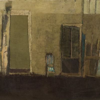 PARIS STUDIO, 1939, oil/canvas, 45x73cm