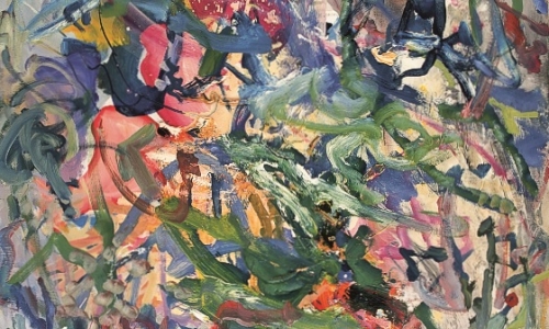 HORIZON, 1985, oil/canvas, 146x114cm