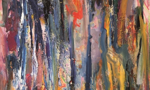 PLAY, 1989, oil/canvas, 200.2x170cm