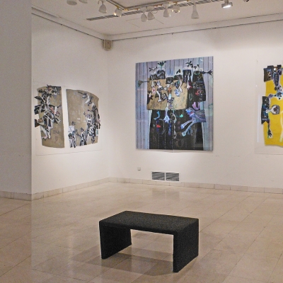 Exhibition of Jože Ciuha, Gallery SASA, Belgrade, 2014