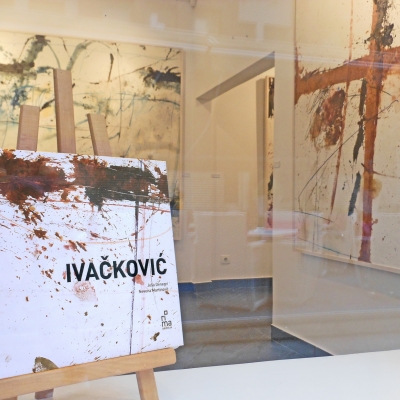Monograph and exhibition of Djordje Ivačković, 2014