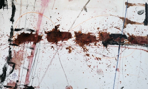 PAINTING 11/05/71, 1971, oil / paper lined on canvas, 170x160cm