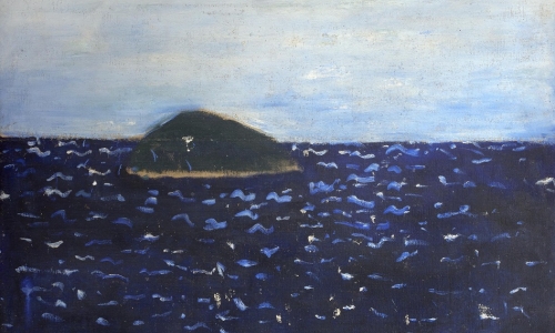 Ošjak, 1961, oil on canvas, 208x165cm