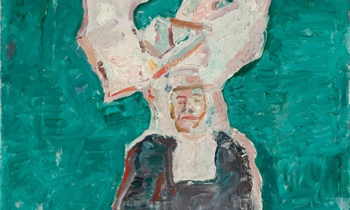 SLEEPING NUN, 1966/1967, oil on canvas, 55x46cm, private collection